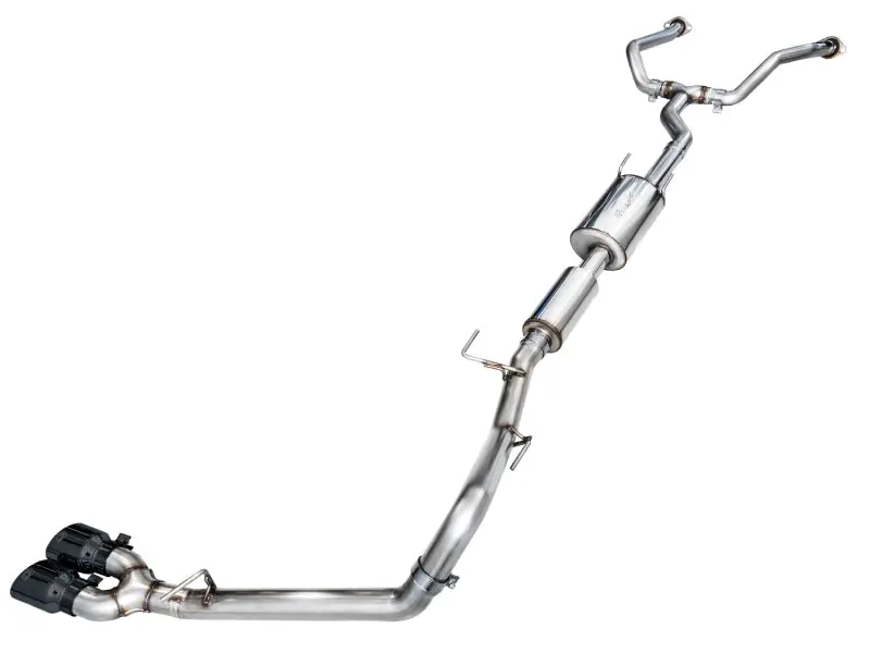 Awe 0Fg Exhaust For 3Rd Gen Toyota Tundra - Dual Diamond Black Tips 1