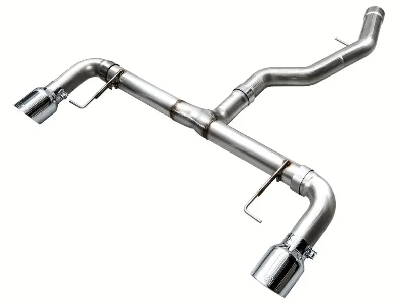 Awe 19-23 Bmw 330I / 21-23 Bmw 430I Base G2x Track Edition Axle Back Exhaust - Chrome Silver 1