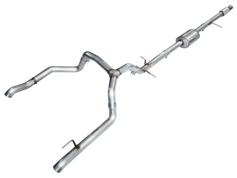 Awe 4Th Gen Gm 1500 5.3L 0Fg Catback Split Rear Exit (W/ Bumper Cutouts) - Oe Tips 1