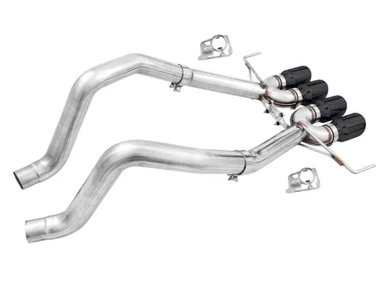 Awe Tuning 14-19 Chevy Corvette C7 Z06/Zr1 Track Edition Axle-Back Exhaust W/Black Tips 1