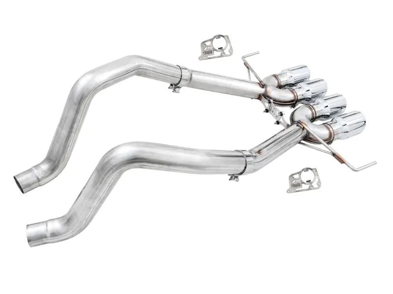 Awe Tuning 14-19 Chevy Corvette C7 Z06/Zr1 (W/Afm) Track Edition Axle-Back Exhaust W/Chrome Tips 1