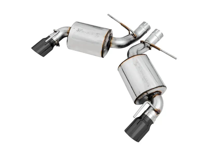 Awe Tuning 16-19 Chevrolet Camaro Ss Axle-Back Exhaust - Touring Edition (Diamond Black Tips) 1