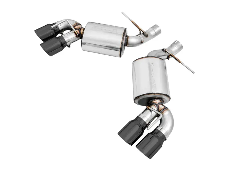 Awe Tuning 16-19 Chevrolet Camaro Ss Axle-Back Exhaust - Touring Edition (Quad Diamond Black Tips) 1