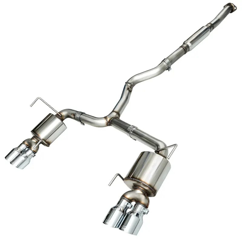 Awe Tuning 2015+ Subaru Wrx Va Sedan Touring Edition Exhaust - Chrome Silver Tips (102Mm) 1
