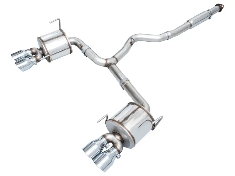 Awe Tuning 2022+ Vb Subaru Wrx Touring Edition Exhaust - Chrome Silver Tips 1