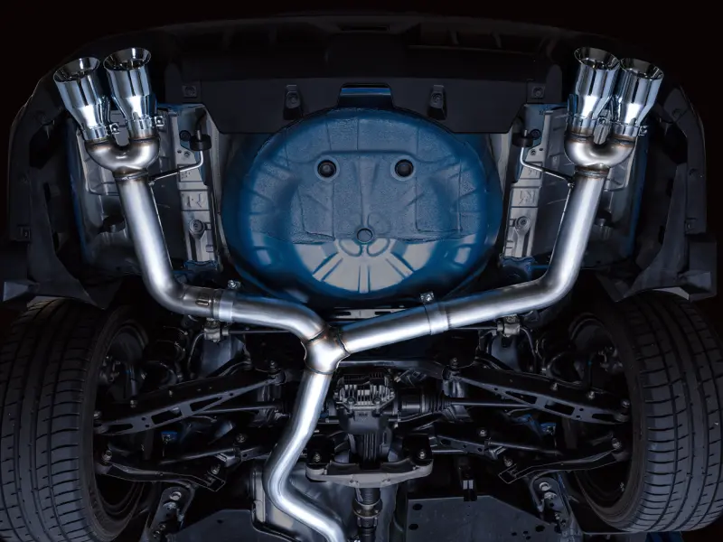 Awe Tuning 2022+ Vb Subaru Wrx Track Edition Exhaust - Chrome Silver Tips 2