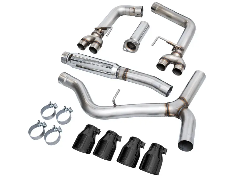 Awe Tuning 2022+ Vb Subaru Wrx Track Edition Exhaust - Diamond Black Tips 1