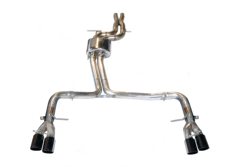 Awe Tuning Audi B8 / B8.5 S4 3.0T Track Edition Exhaust - Diamond Black Tips (90Mm) 1