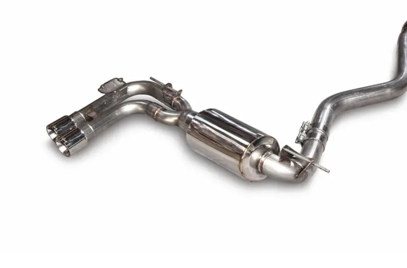 Awe Tuning Bmw F3x N20/N26 328I/428I Touring Edition Exhaust Quad Outlet - 80Mm Chrome Silver Tips 1