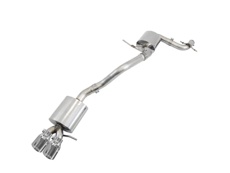 Awe Tuning Mk6 Gli 2.0T - Mk6 Jetta 1.8T Touring Edition Exhaust - Polished Silver Tips 1