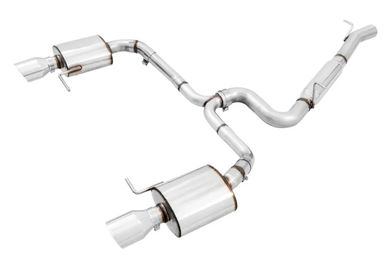 Awe Tuning Vw Mk7 Golf Alltrack/Sportwagen 4Motion Touring Edition Exhaust - Polished Silver Tips 1