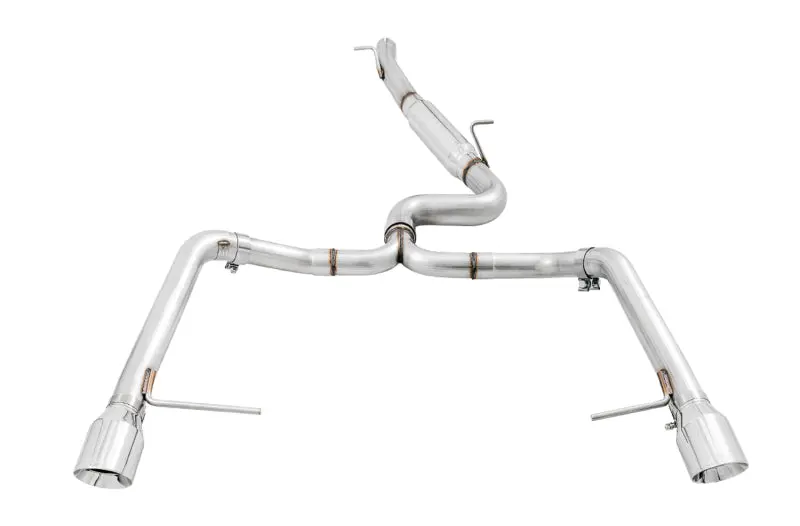 Awe Tuning Vw Mk7 Golf Alltrack/Sportwagen 4Motion Track Edition Exhaust - Polished Silver Tips 1