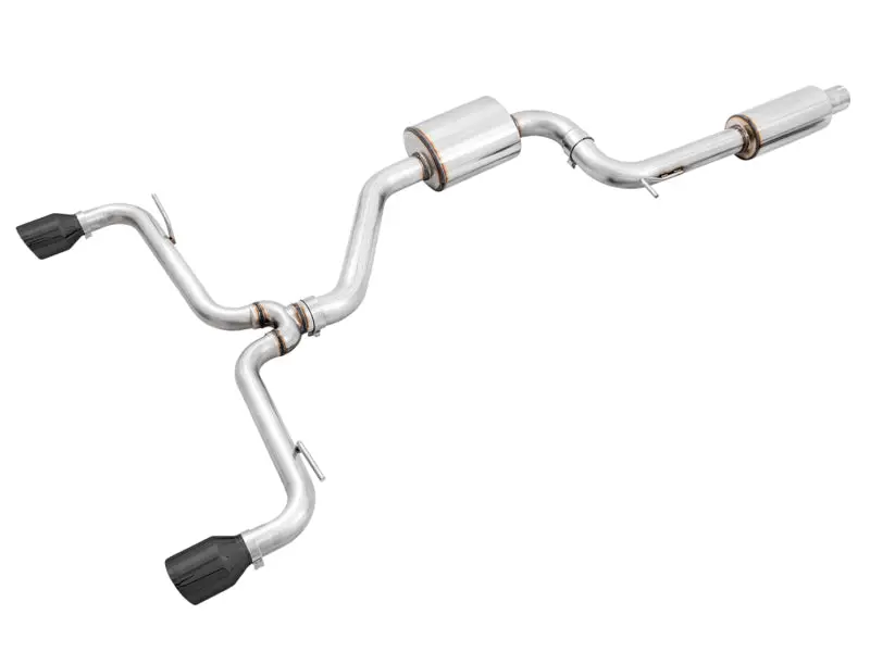 Awe Tuning Vw Mk7 Gti Touring Edition Exhaust - Diamond Black Tips 1