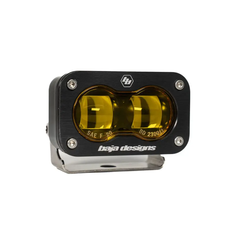 Baja Designs 19-22 Dodge Ram 2500/3500 S2 Sae Fog Pocket Light Kit - Amber 1