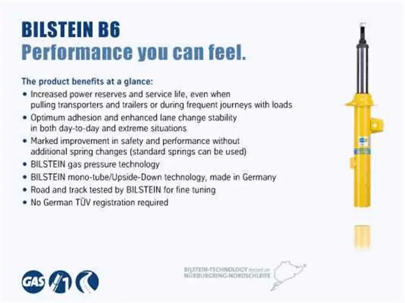 Bilstein B6 13-14 Subaru Outback Rear Shock Absorber 1