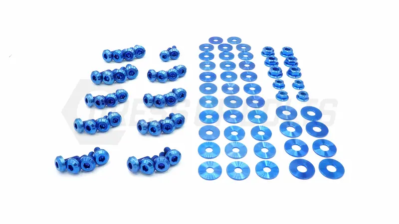 Bmw 328I (2006-2013) Titanium Dress Up Bolts Engine Bay Kit 3
