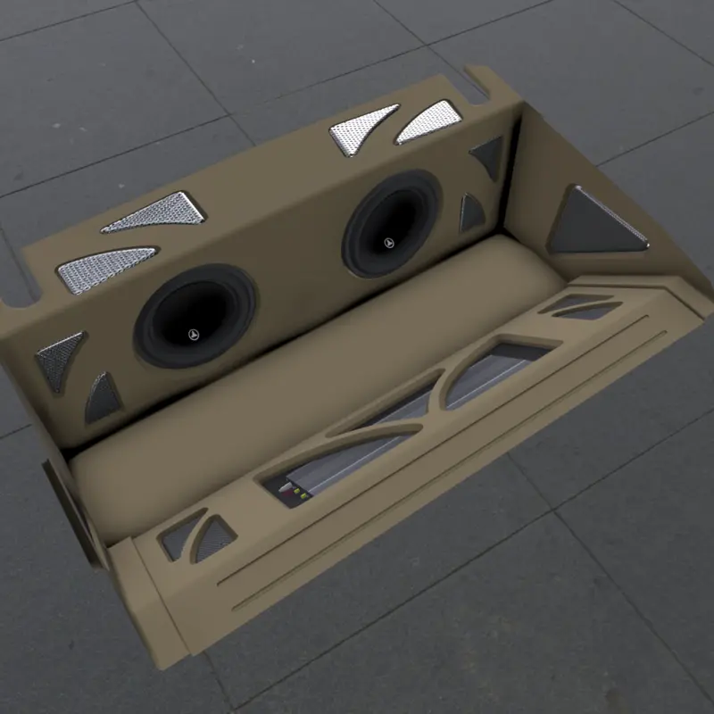 Box Chevy Trunk 003 And Rear Deck 1