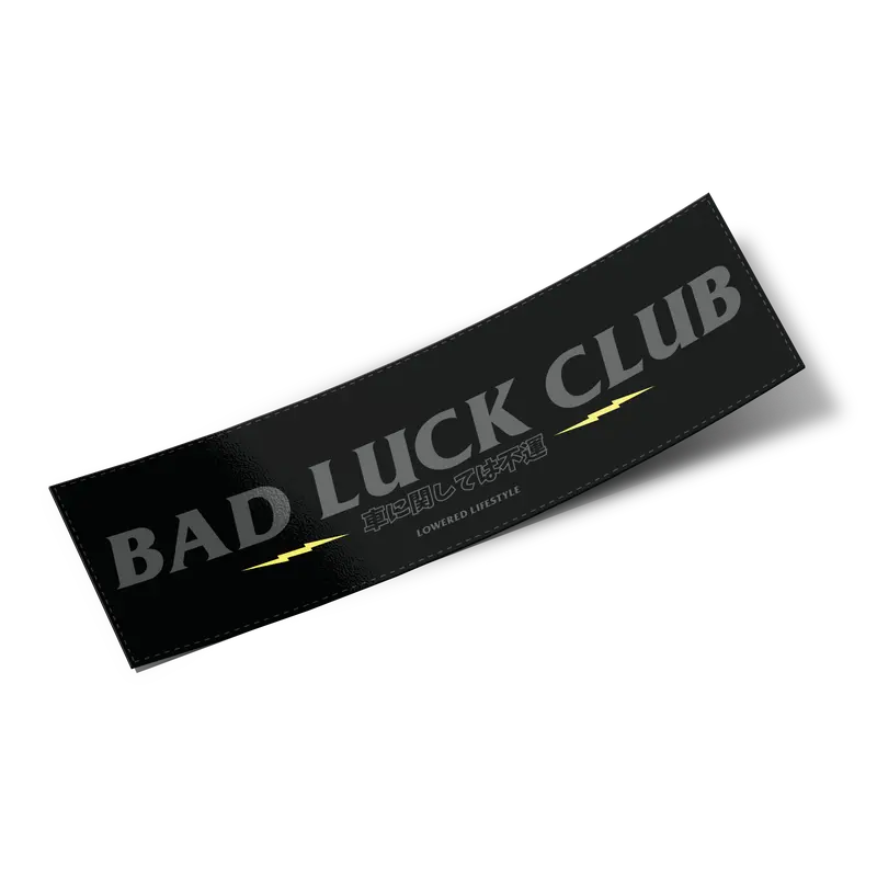 Box Sticker – Bad Luck Club 1