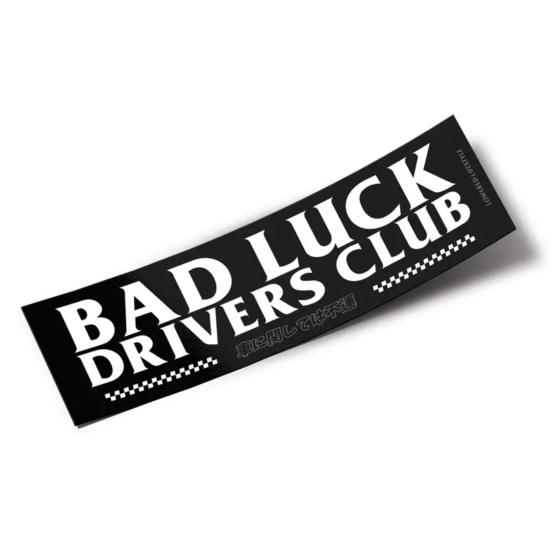 Box Sticker – Bad Luck Drivers Club 1
