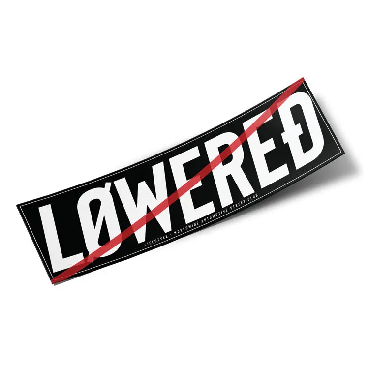 Box Sticker – Lowered Strike 1