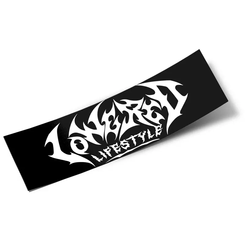 Box Sticker – Metal Logo 1