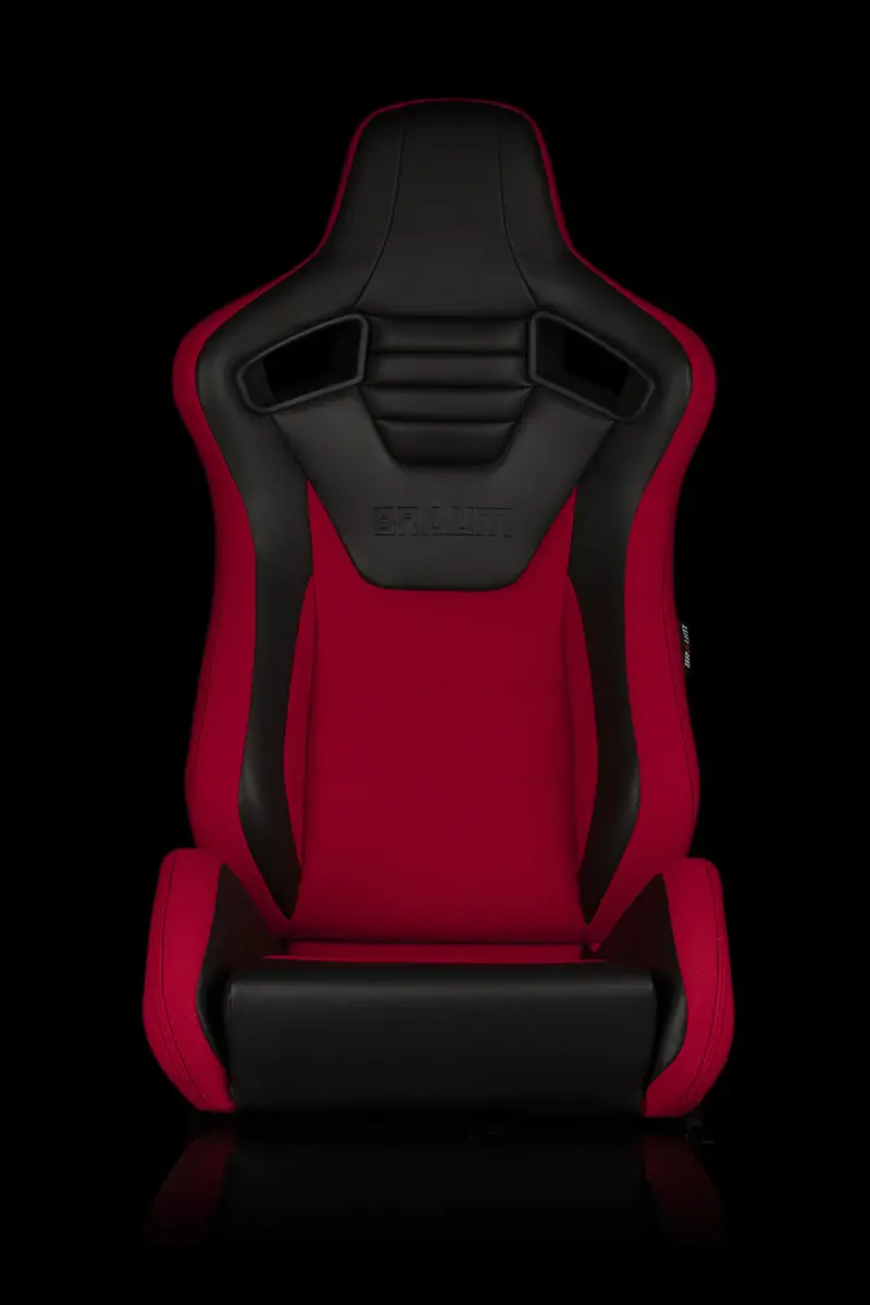 Braum Racing Seats Elite-S Series - Black & Red 1