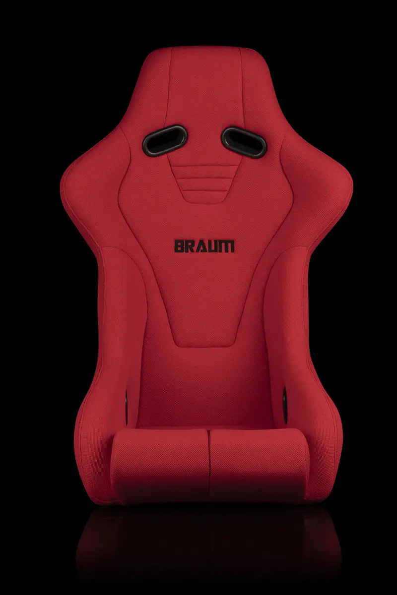 Braum Racing Seats Falcon-R Composite Frp Bucket - Red 1