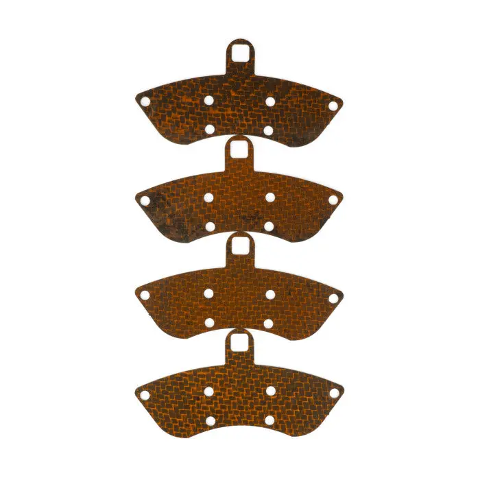 Carbon Fibre Brake Pad Shims For Alfa Romeo 4C With Brembo Calipers 2013-On 1