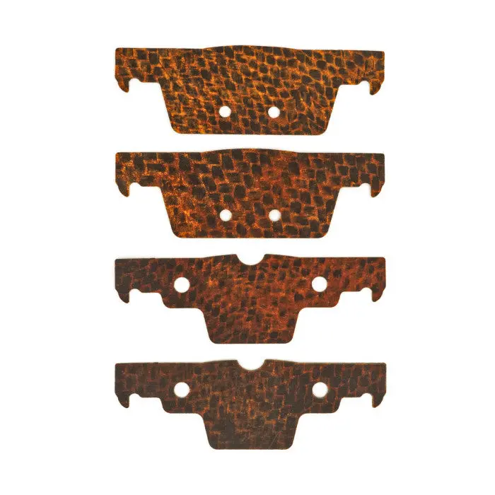 Carbon Fibre Brake Pad Shims For Honda Civic Fl5 Type-R 2022-On 2
