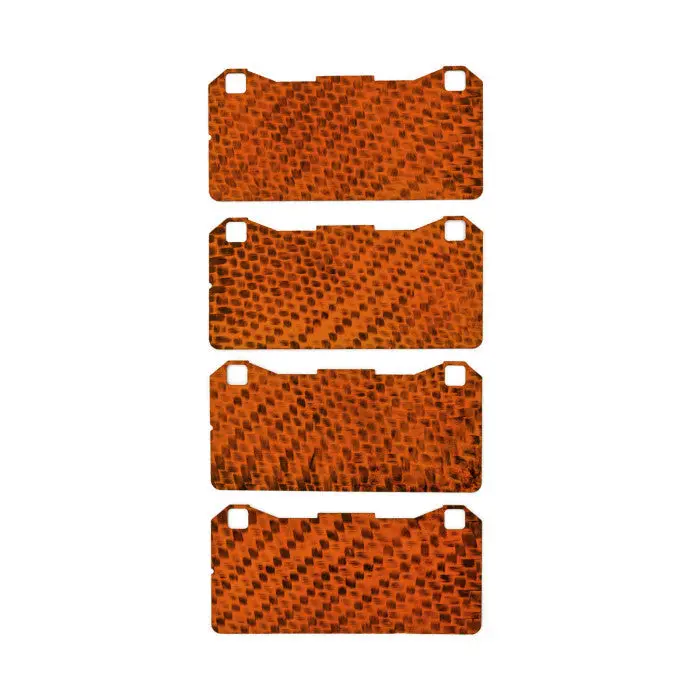Carbon Fibre Brake Pad Shims For Toyota Gr Yaris 1.6 2020-On 1