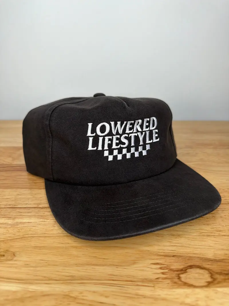 Checker Hat - Black 1