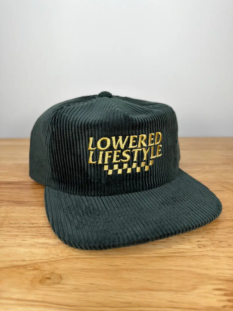 Checker Hat - Corduroy 1