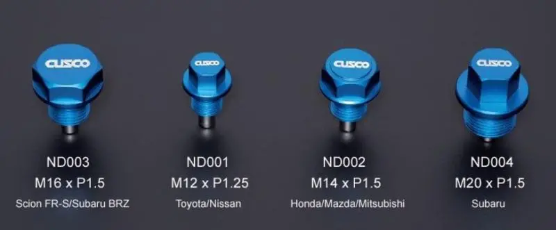 Cusco Neodymium Magnetic Drain Bolt - Honda/Mazda/Mitsubishi/Suzuki 1