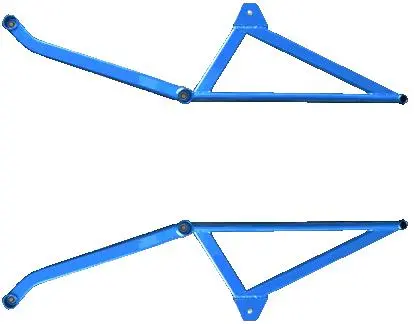 Cusco Power Brace Rear Underside Gda-Gdb Impreza 1