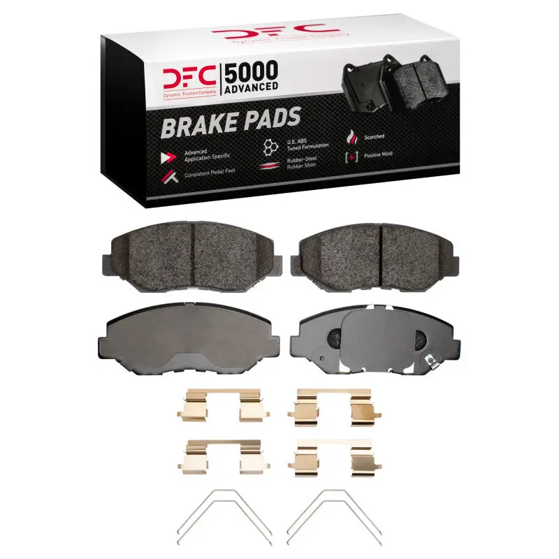 Dfc 02-21 Acura Ilx Front 5000 Advanced Ceramic Brake Pads And Hardware Kit 1