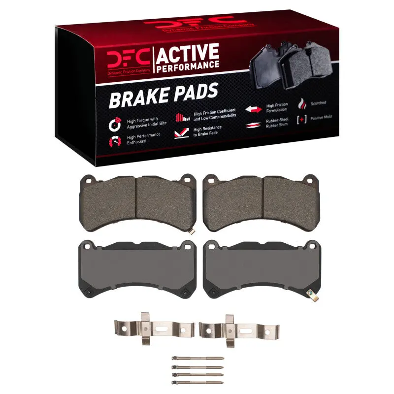 Dfc 08-25 Lexus Is F Front Active Performance Pads And Hardware Kit 1