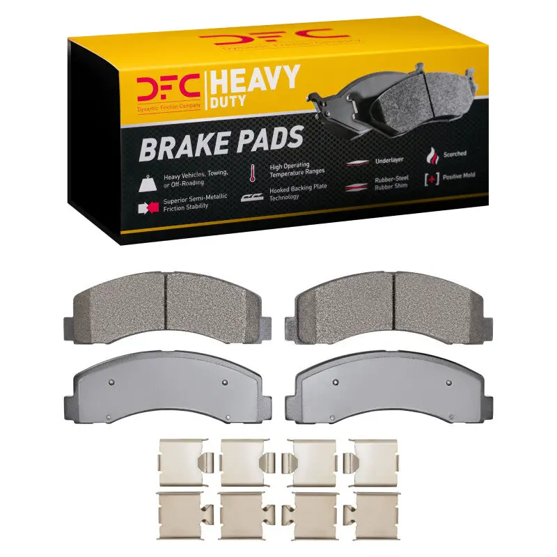 Dfc 10-21 Ford F-150 4Wd Front Heavy Duty Pads And Hardware Kit 1