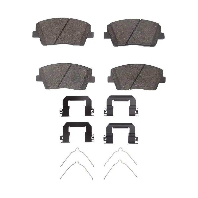 Dfc 22-23 Genesis G70 Front 5000 Advanced Ceramic Brake Pads And Hardware Kit 1
