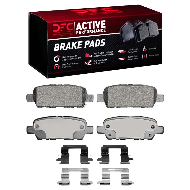 Dfc 23-26 Nissan Z Rear Active Performance Pads And Hardware Kit 1