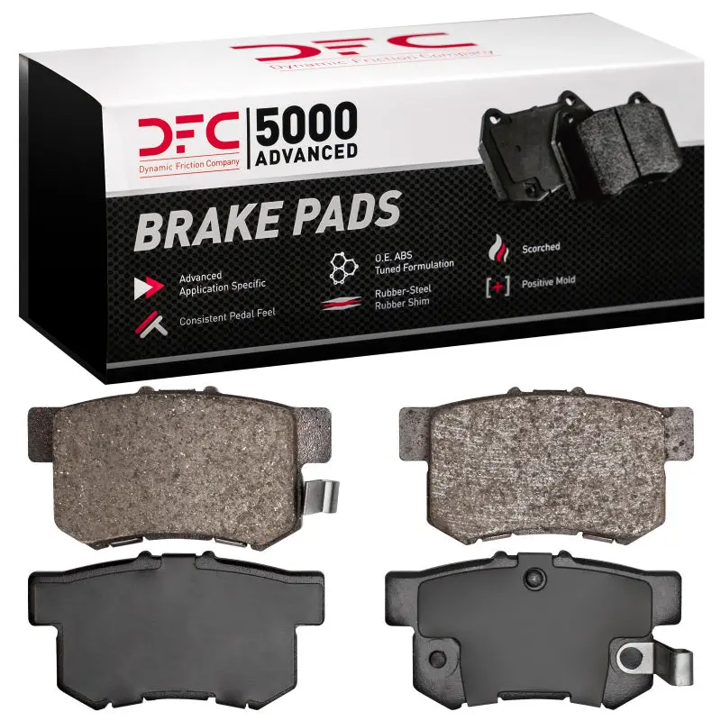 Dfc 87-22 Acura Integra Rear 5000 Advanced Ceramic Brake Pads 1