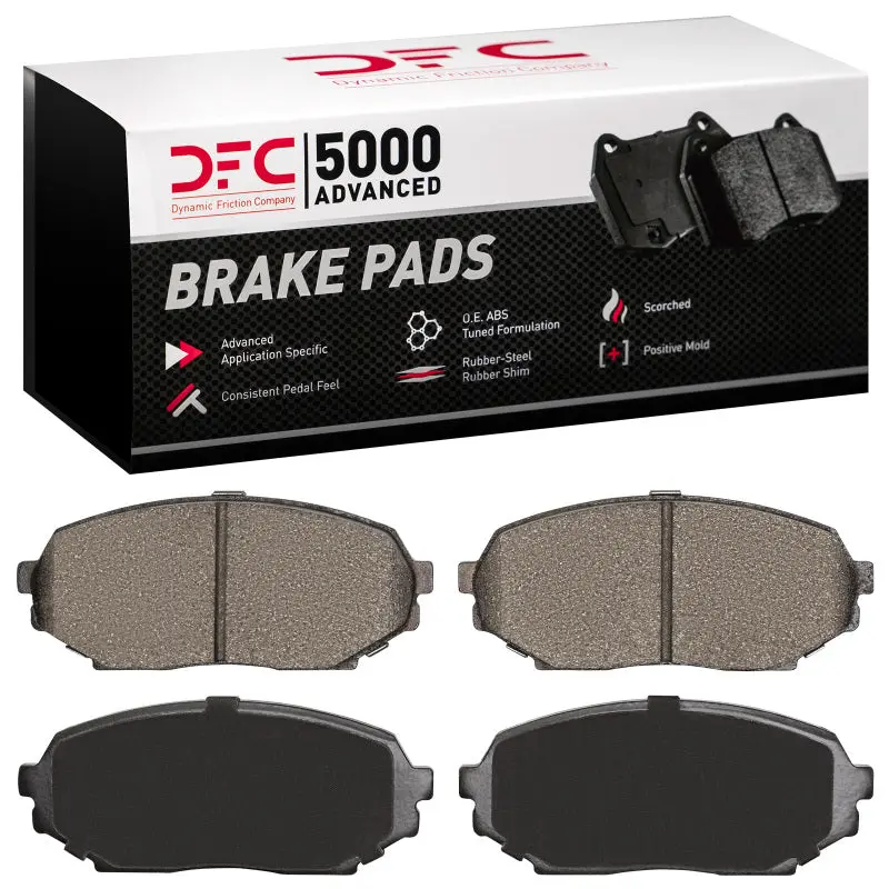 Dfc 90-93 Asuna Sunfire Front 5000 Advanced Semi Metallic Brake Pads 1
