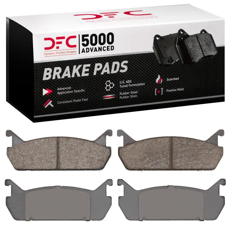 Dfc 90-96 Ford Escort Rear 5000 Advanced Ceramic Brake Pads 1
