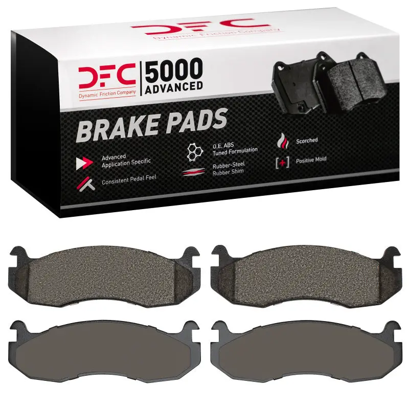 Dfc 96-06 Hummer H1 Front 5000 Advanced Semi Metallic Brake Pads 1