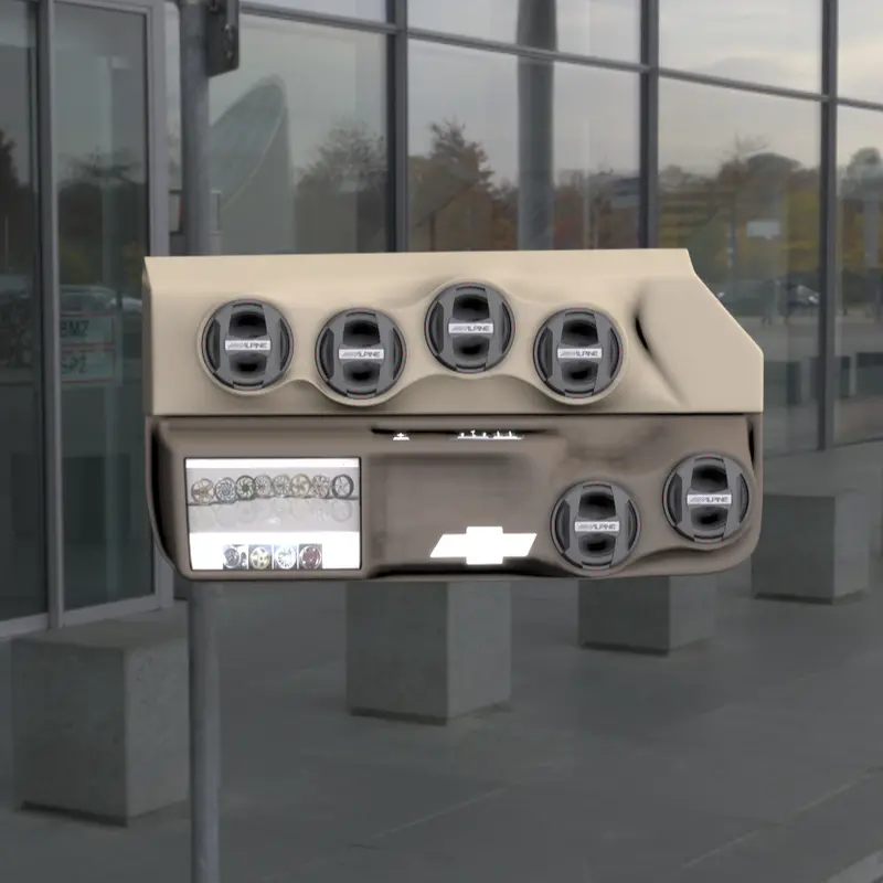 Doorpanels Donk 6 Speakers 1