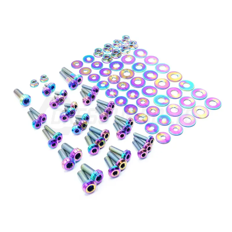 Dress Up Bolts Stage 1 Titanium Hardware Engine Bay Kit - Bmw G80 M3 (2021+) 1