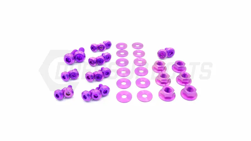 Dress Up Bolts Stage 1 Titanium Hardware Engine Bay Kit - Mitsubishi Evo Ix 1
