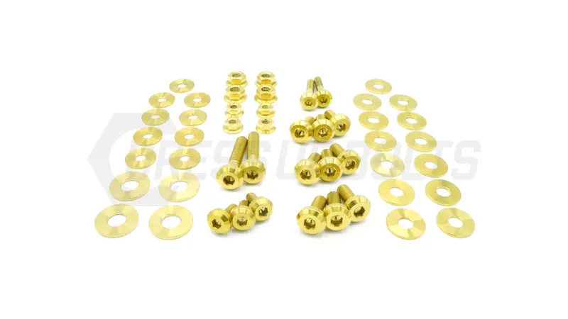 Dress Up Bolts Stage 1 Titanium Hardware Engine Bay Kit - Toyota Supra Mkv 2