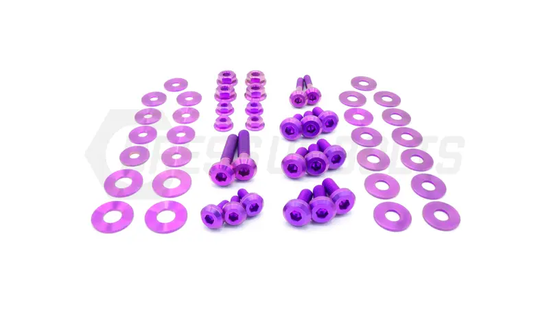 Dress Up Bolts Stage 1 Titanium Hardware Engine Bay Kit - Toyota Supra Mkv 4