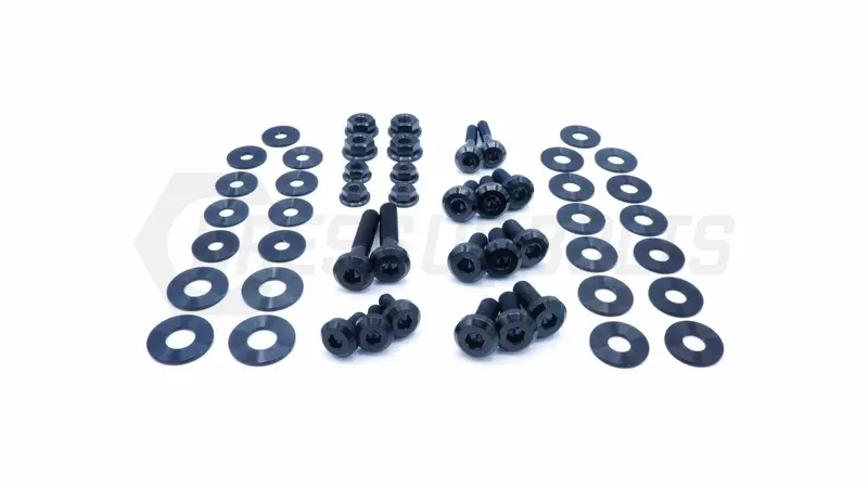 Dress Up Bolts Stage 1 Titanium Hardware Engine Bay Kit - Toyota Supra Mkv 6