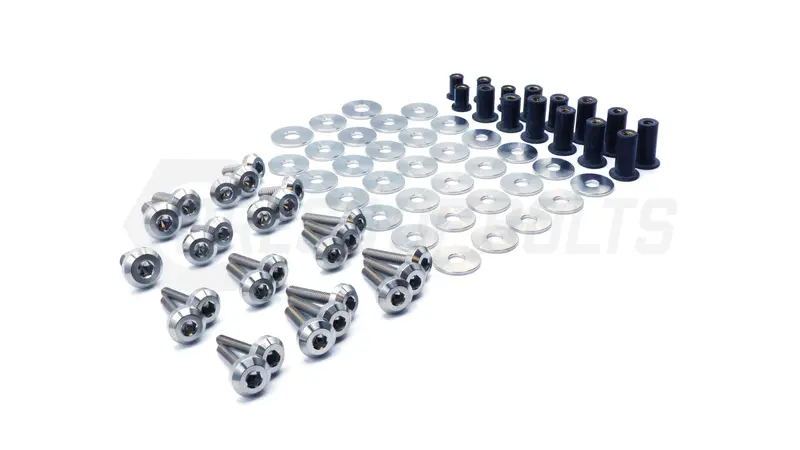 Dress Up Bolts Stage 2 Titanium Hardware Engine Bay Kit - Honda Civic Si (2016-2021) 3